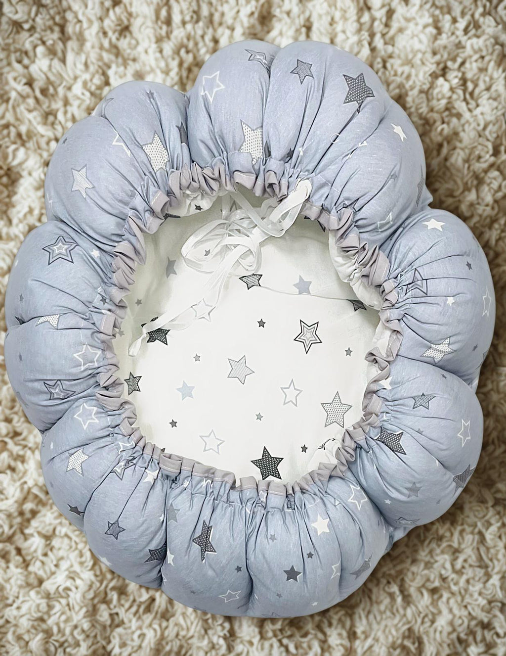 Yıldız & Ay Temalı Bebek Yatağı Seti