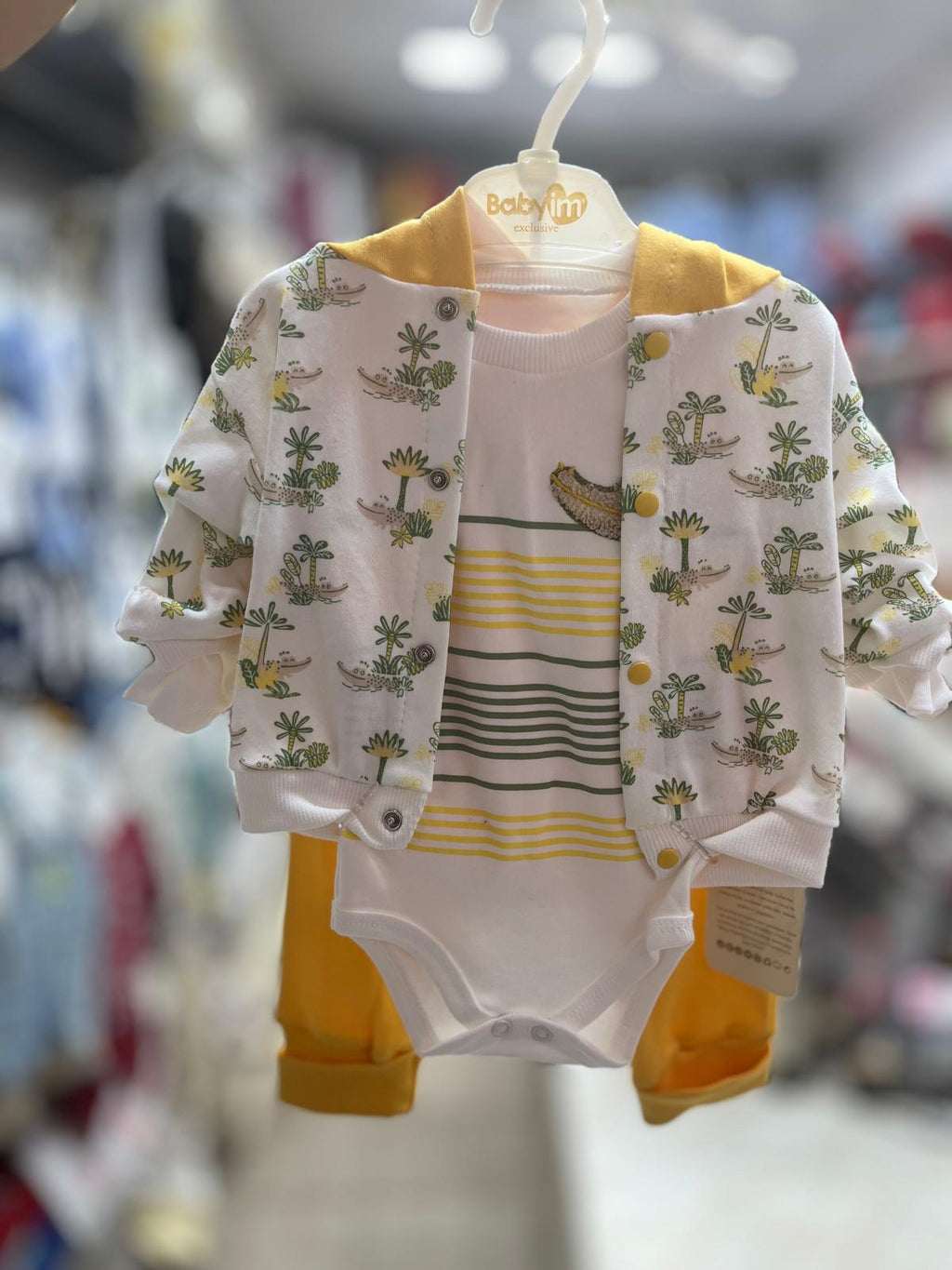 BABYİM ERKEK BEBEK 3LÜ TAKIM