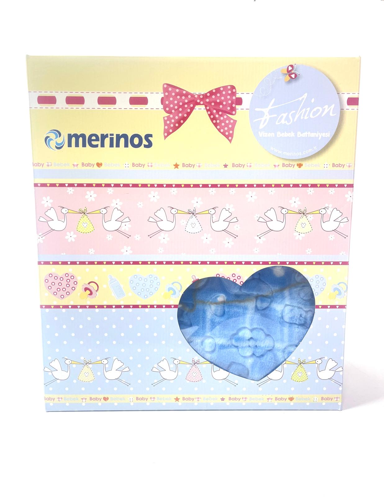 MERİNOS VİZON BEBEK BATTANİYE
