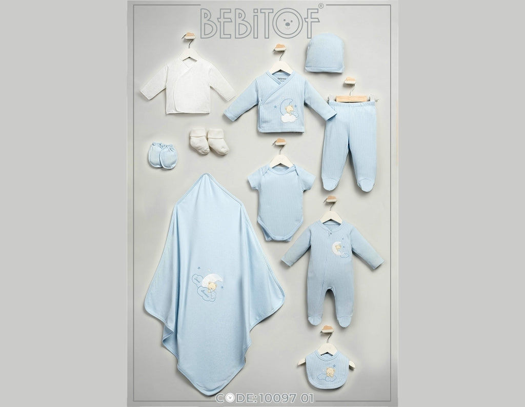 Öykü Bebe – 10 Parça Premium Hastane Çıkış Seti