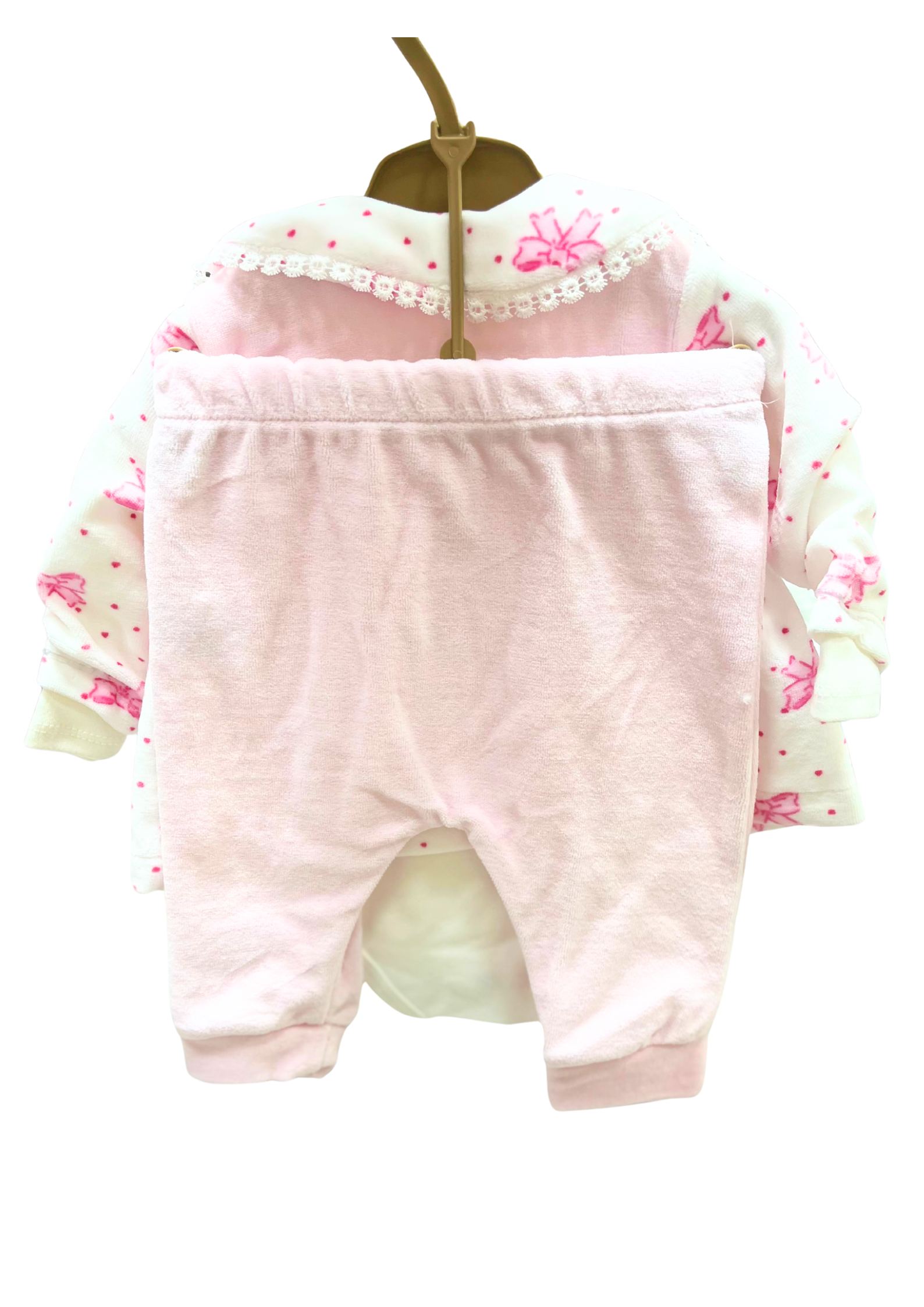 Mini Pakel Desenli 3’lü Bebek Takımı