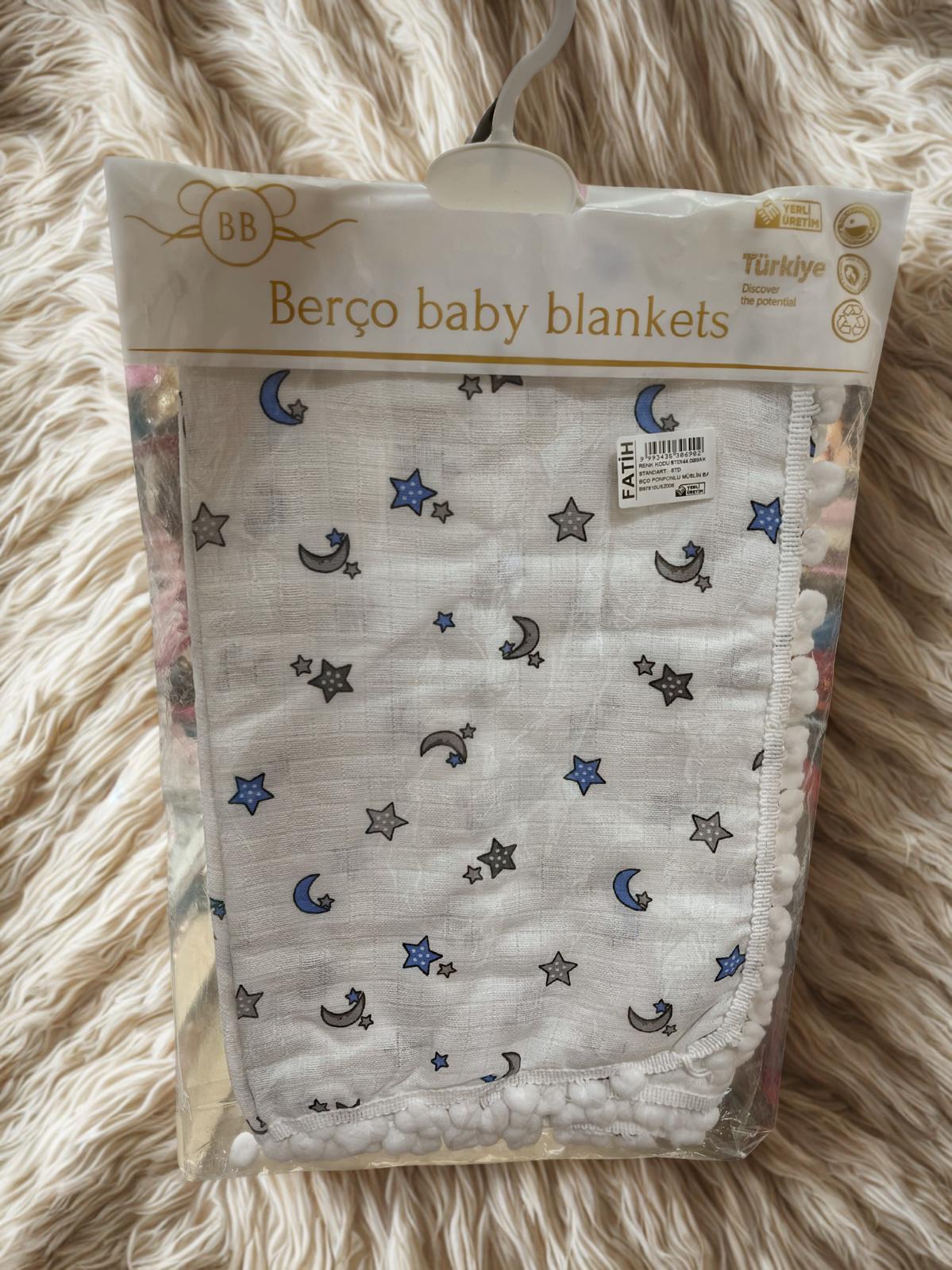 Bebek Müslin Battaniye Organik