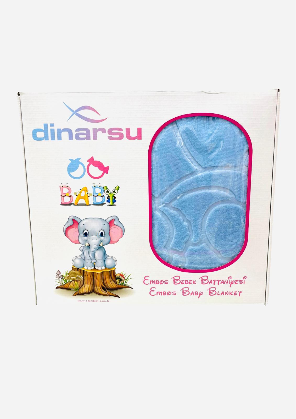 DİNARSU MAVİ  VİZON BEBEK BATTANİYESİ