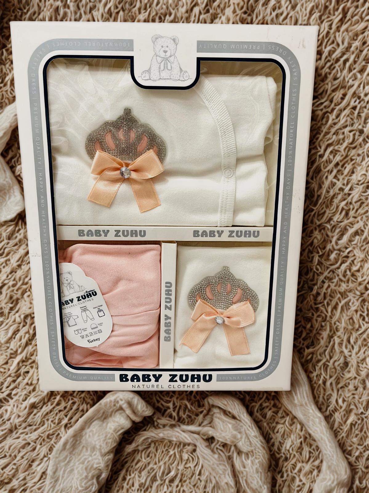 BABY ZUHU 5 PARÇA HASTANE ÇIKIŞ SETİ