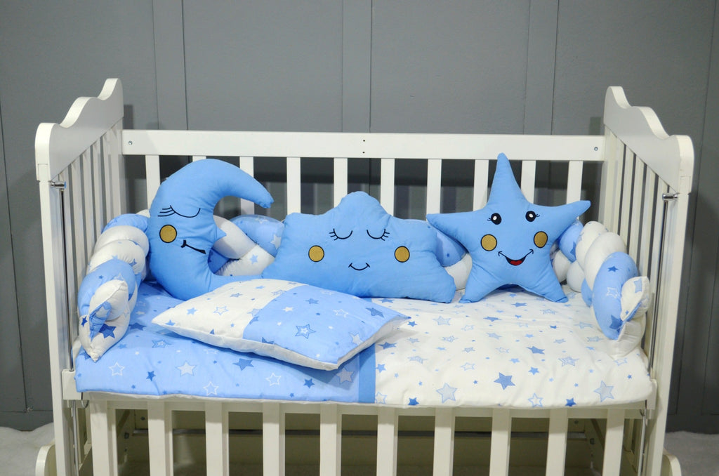 ÖYKÜ BEBE ÖRGÜ BEBEK UYKU SETİ 60X120 7 PARÇA