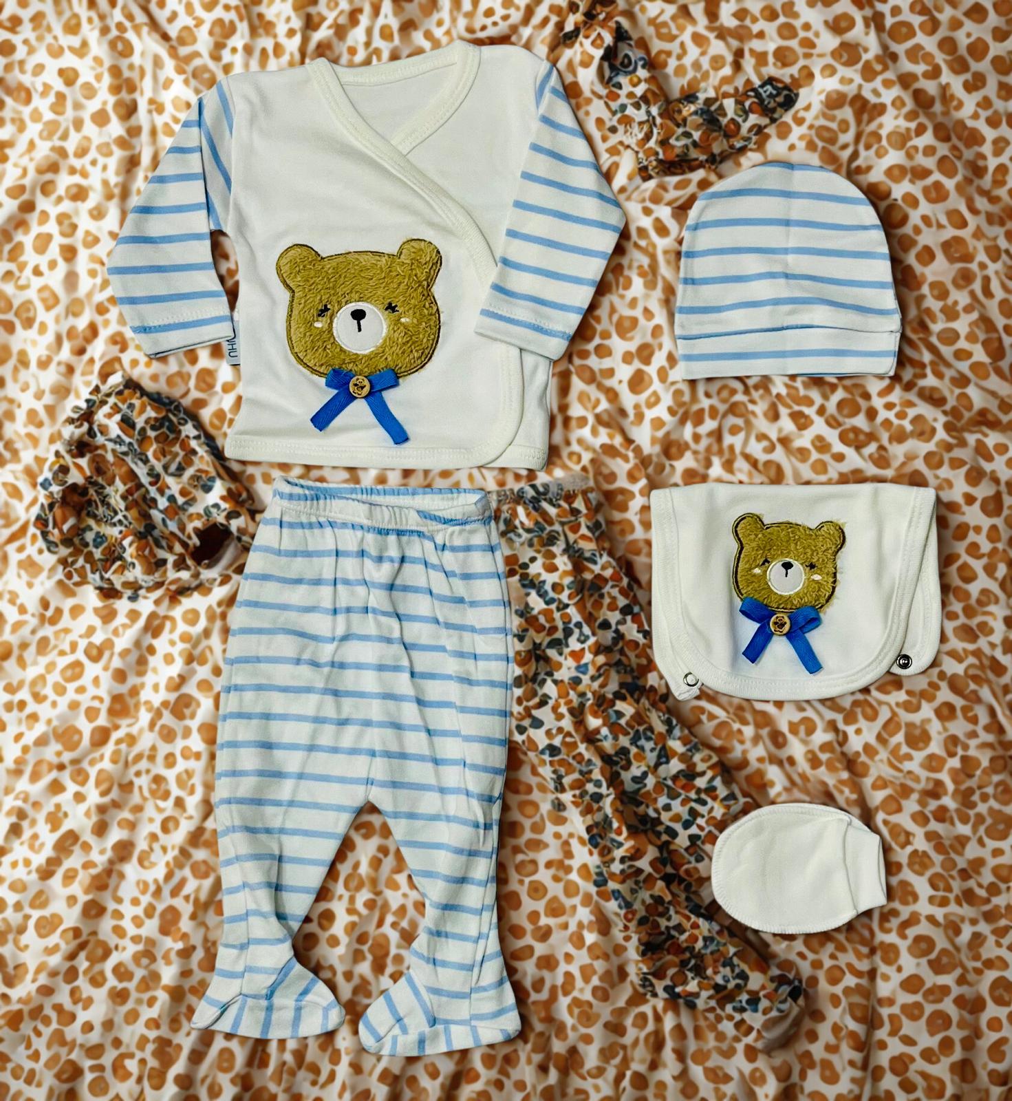 BABY ZUHU&nbsp; 5 Parça Hastane Çıkış Seti&nbsp;