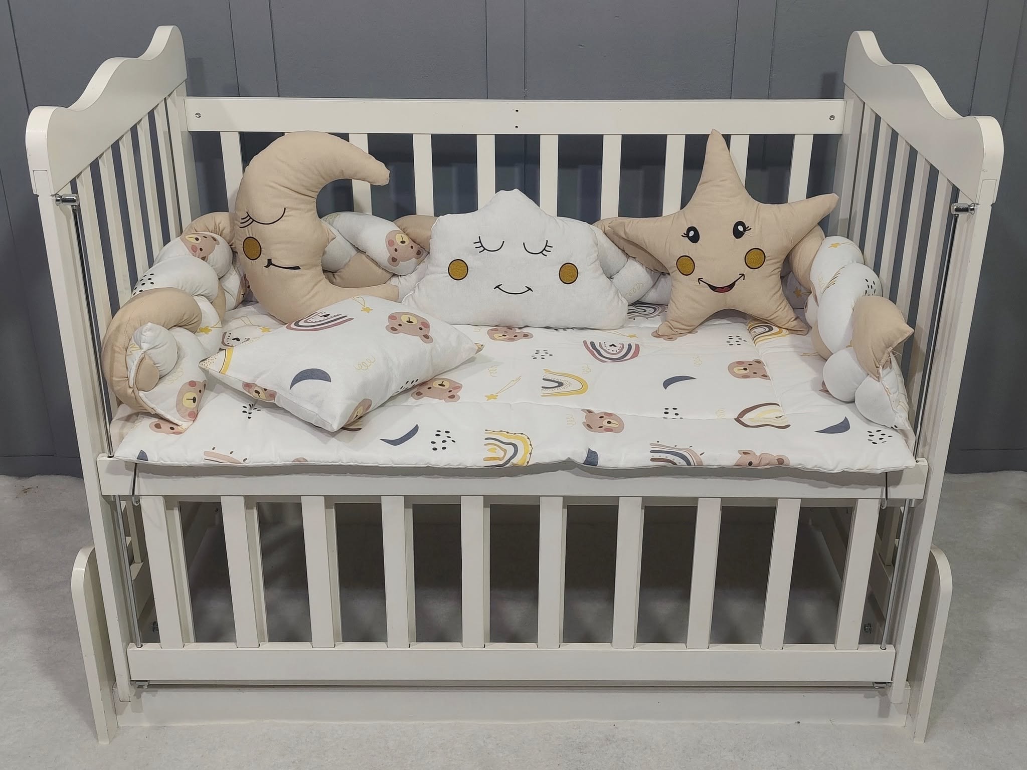 ÖYKÜ BEBE UYKU SETİ 60X120