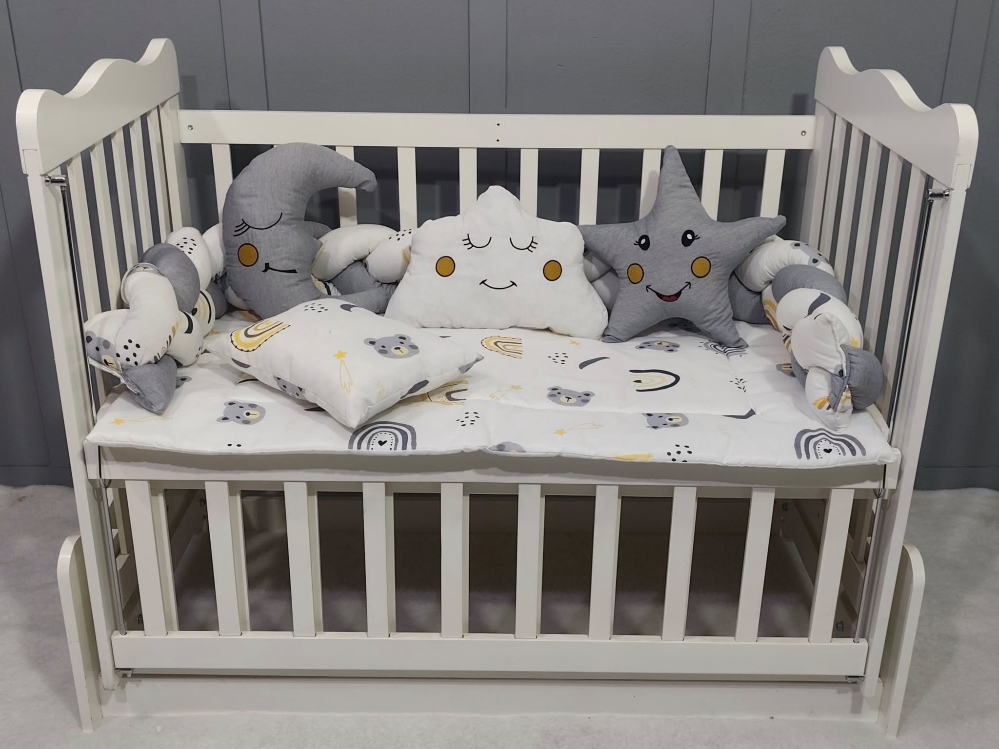 ÖYKÜ BEBE UYKU SETİ 60X 120