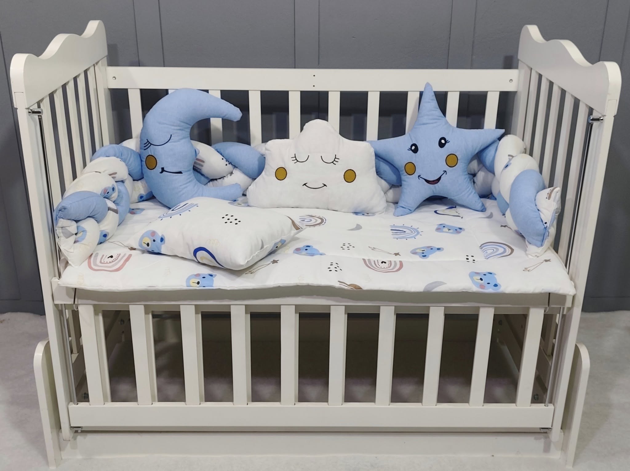 ÖYKÜ BEBE UYKU SETİ 60X120