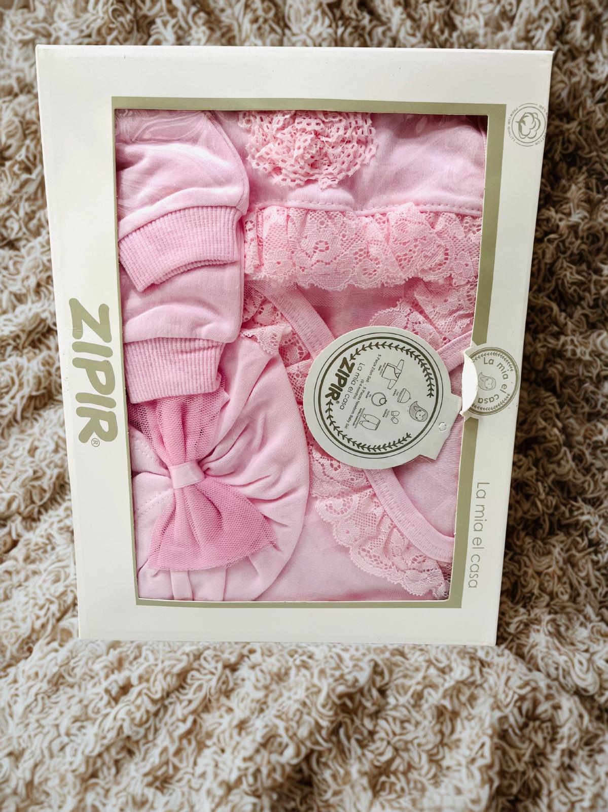 ZIPIR KIZ  Yenidoğan Hastane Çıkış Seti