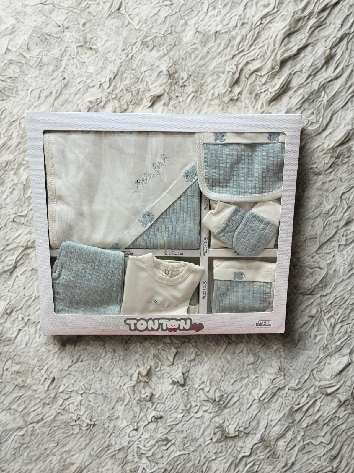TONTON BEBE ERKEK HASTANE ÇIKIŞI %100 PAMUK