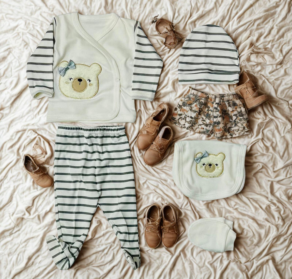 BABY ZUHU 5 PARÇA HASTANE ÇIKIŞ SETİ