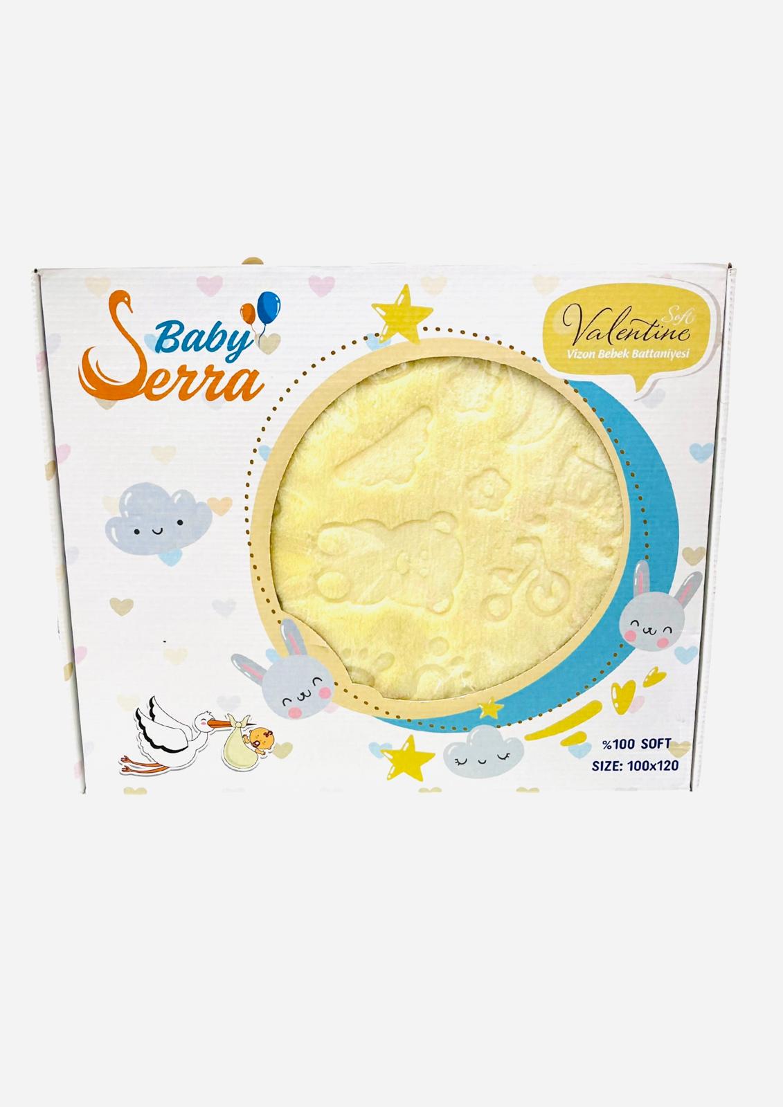 SERRA BABY SARI  VİZON BEBEK BATTANİYESİ
