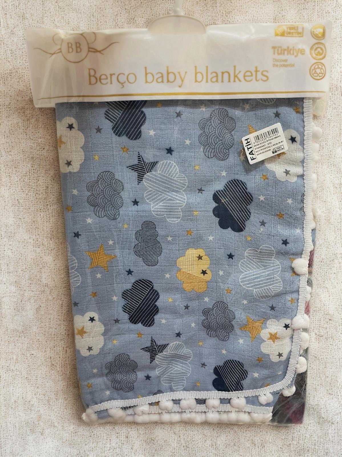 Bebek Müslin Battaniye Organik*