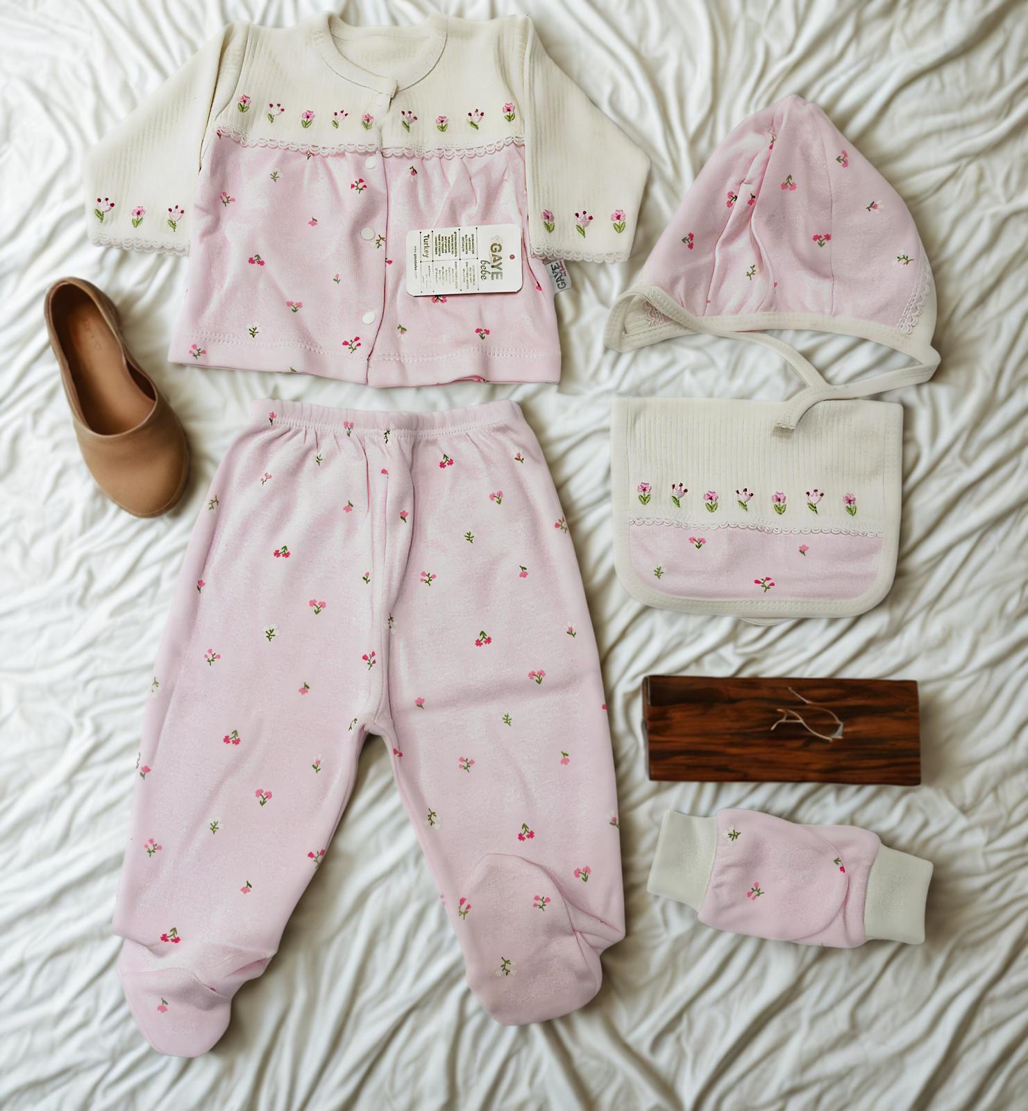 GAYE BEBE 5 Parça Hastane Çıkış Seti