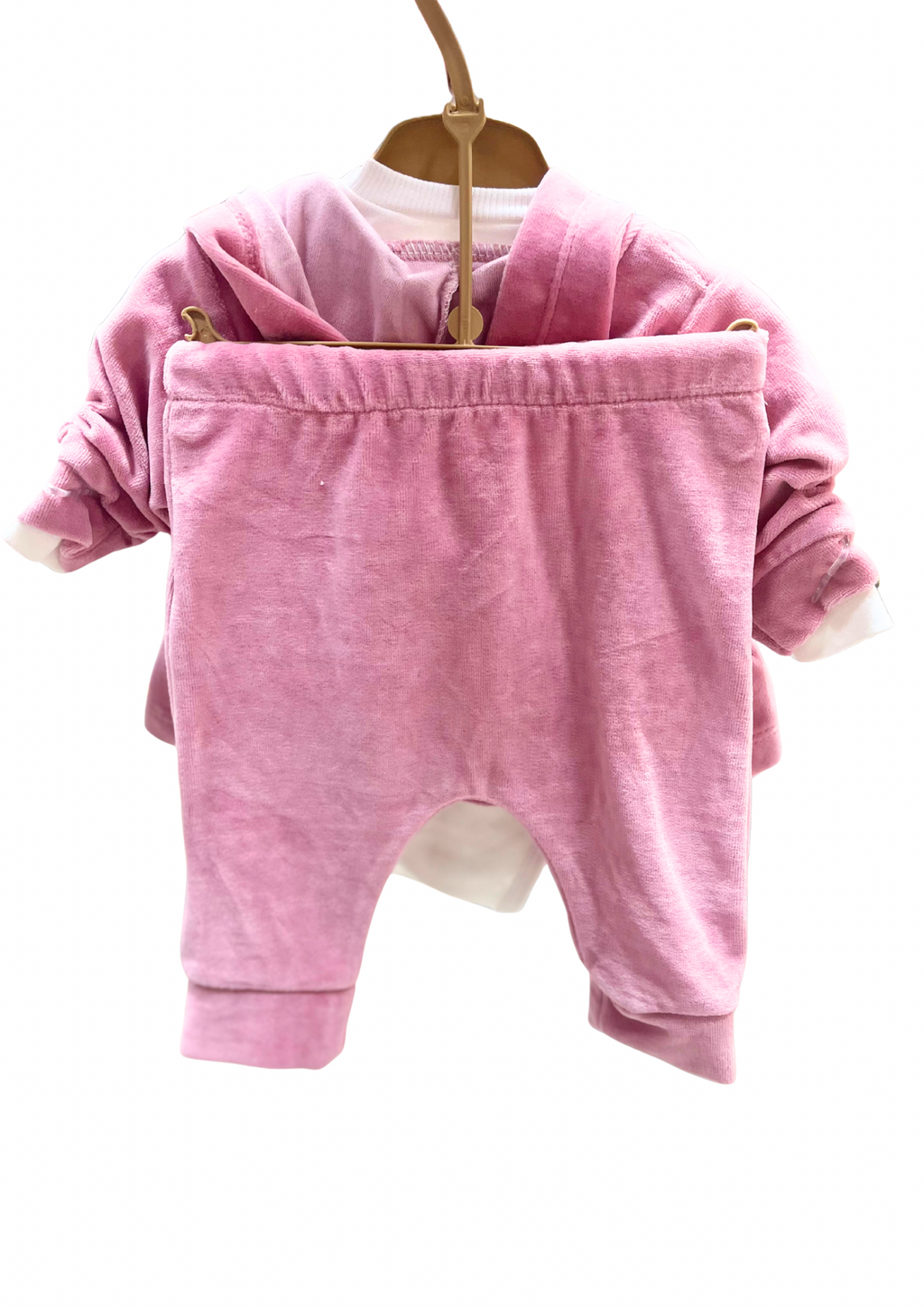 Mini Pakel  Desenli 3’lü Bebek Takımı