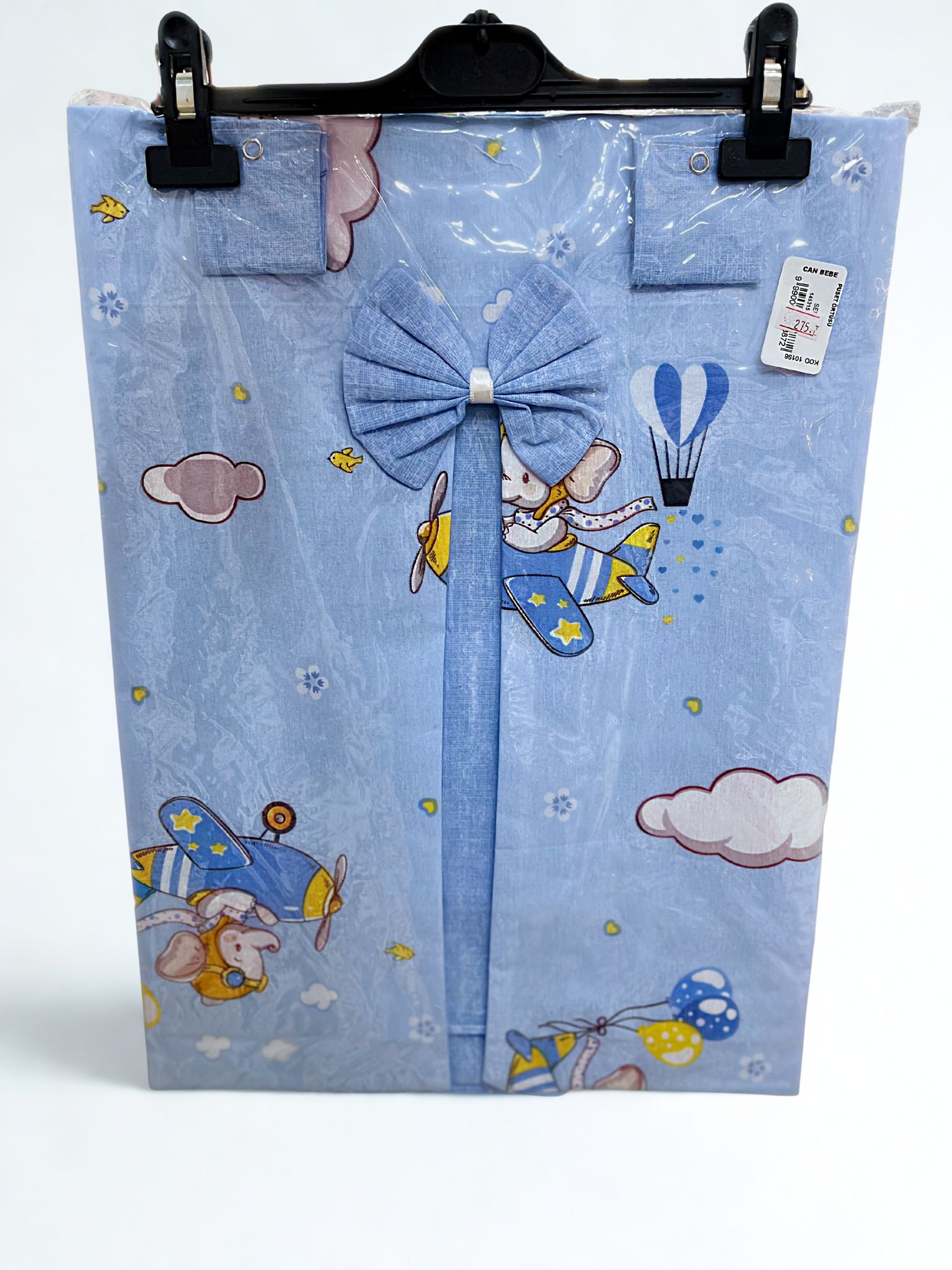 FİYOKLU UÇAKLI PUSET ÖRTÜSÜ