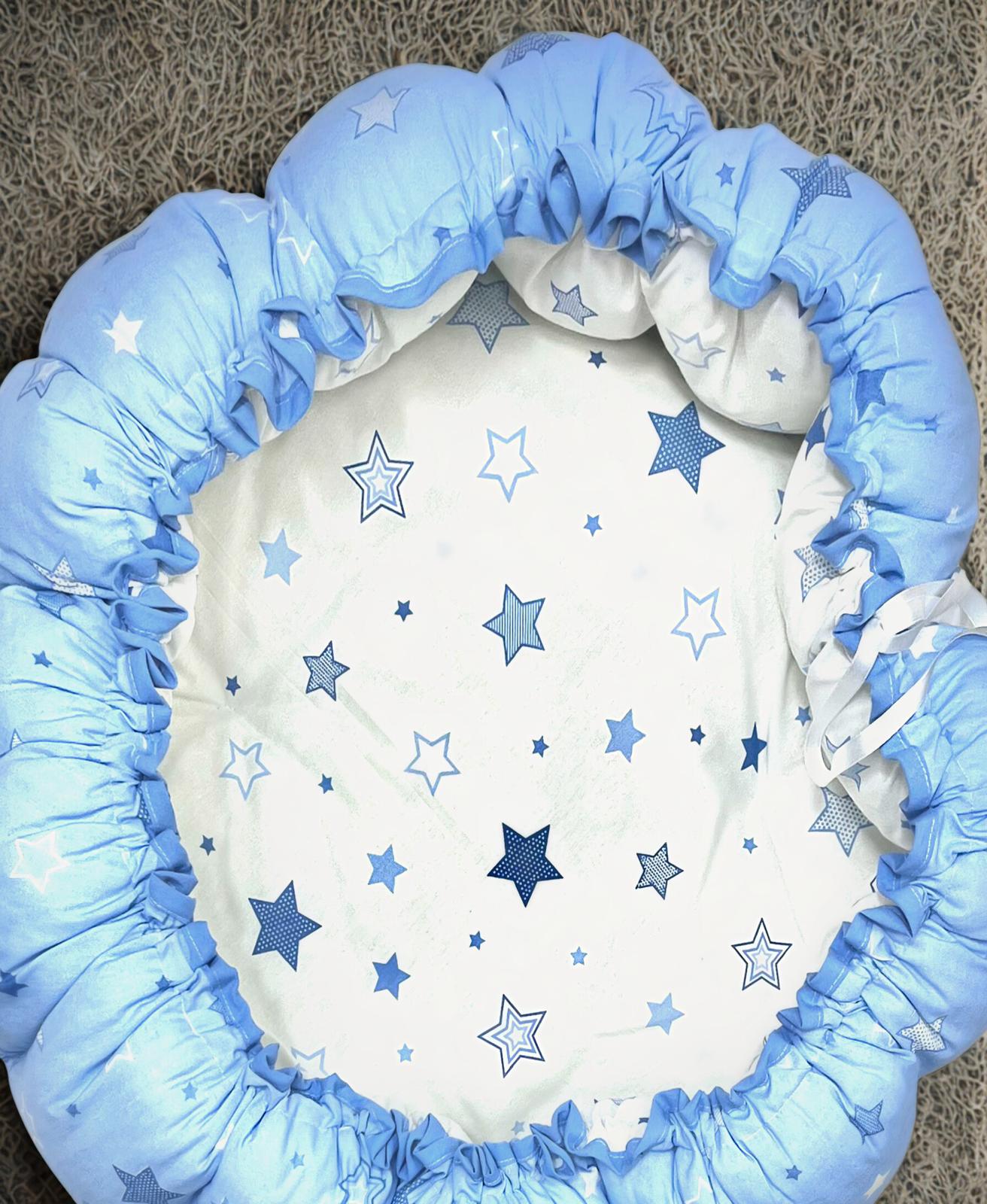 Yıldız & Ay Temalı Bebek Yatağı Seti