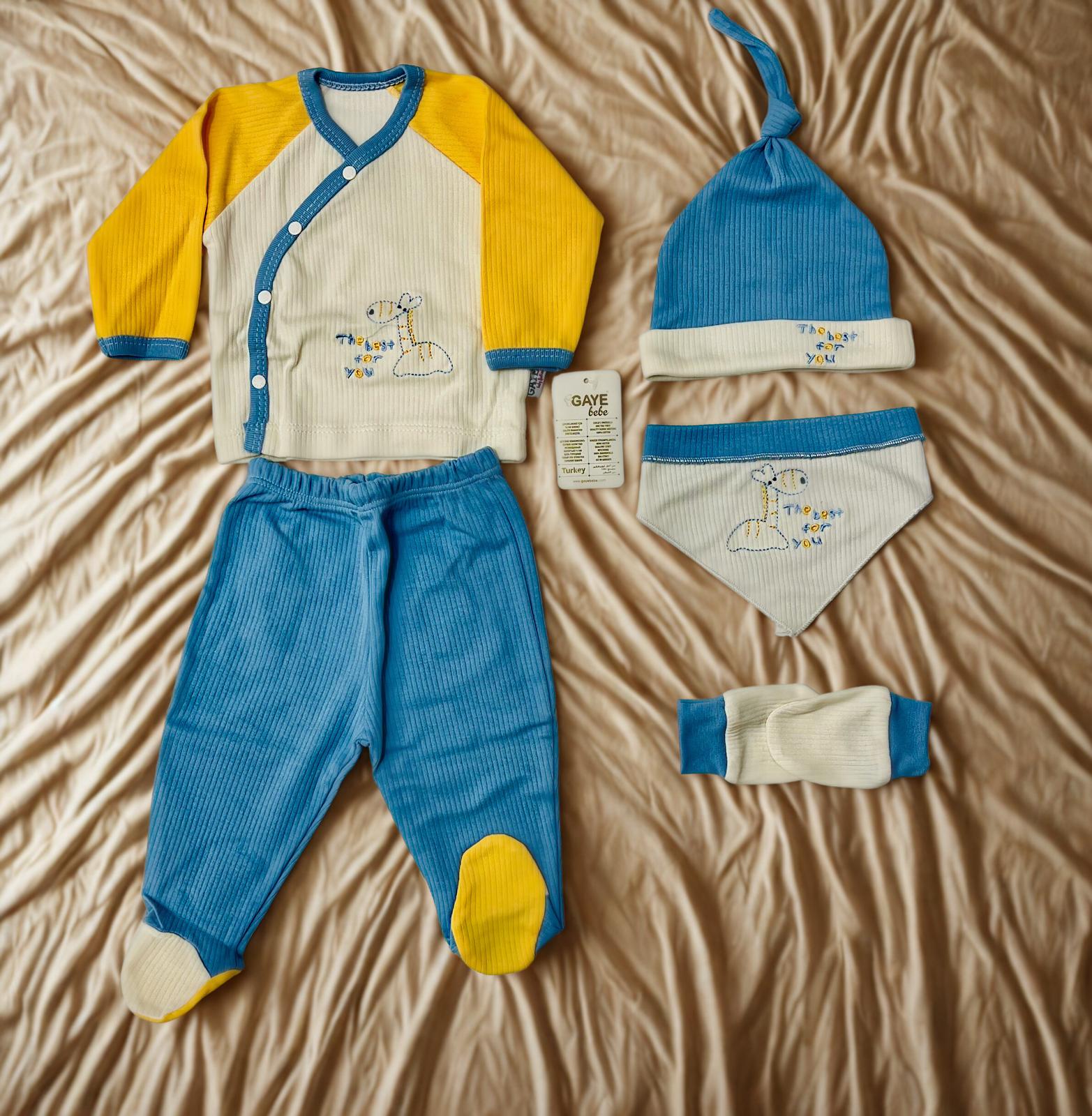 GAYE BEBE 5 Parça Hastane Çıkış Seti
