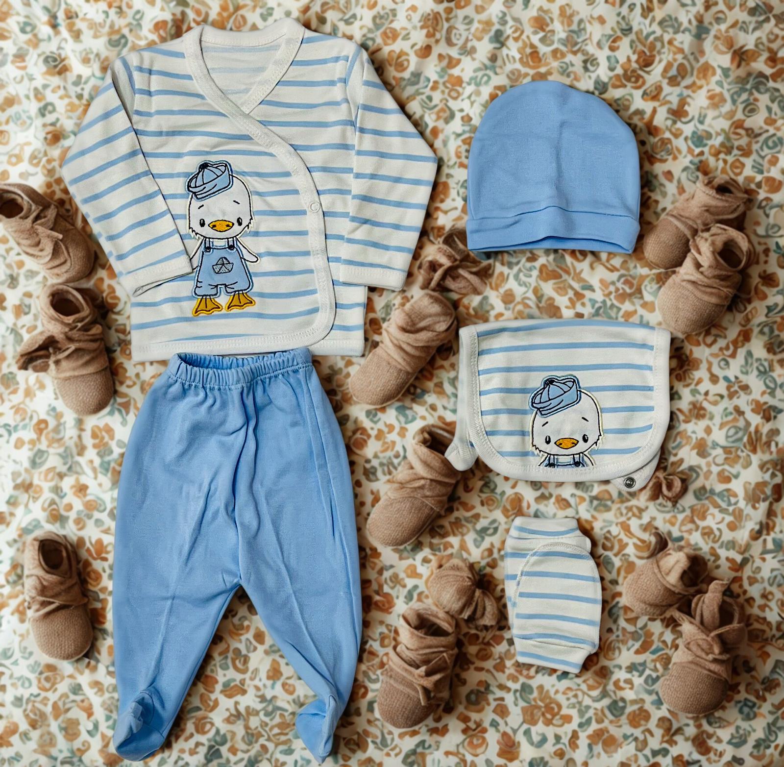 BABY ZUHU&nbsp; 5 Parça Hastane Çıkış Seti&nbsp;