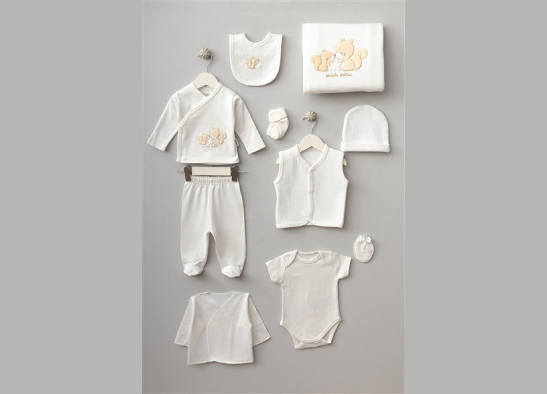 Öykü Bebe – 10 Parça Premium Hastane Çıkış Seti