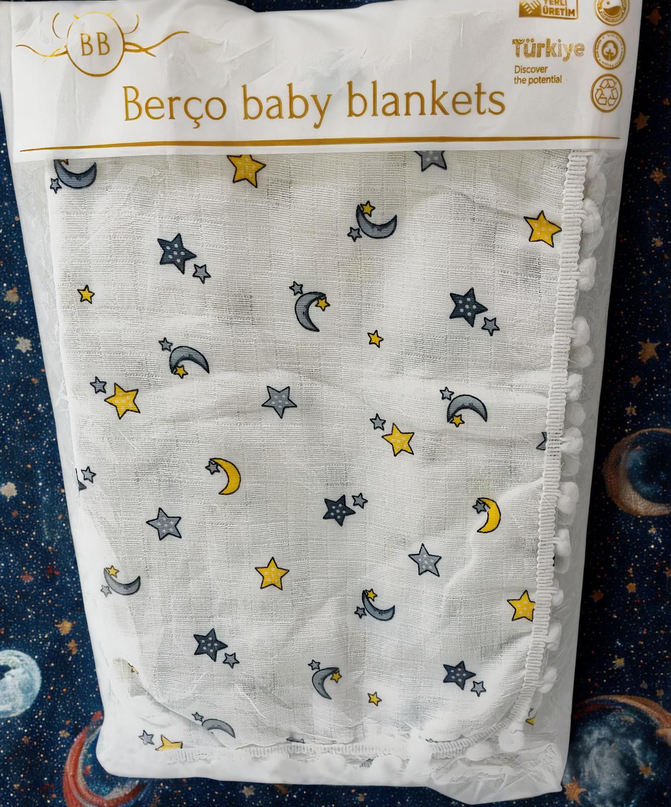 Bebek Müslin Battaniye Organik