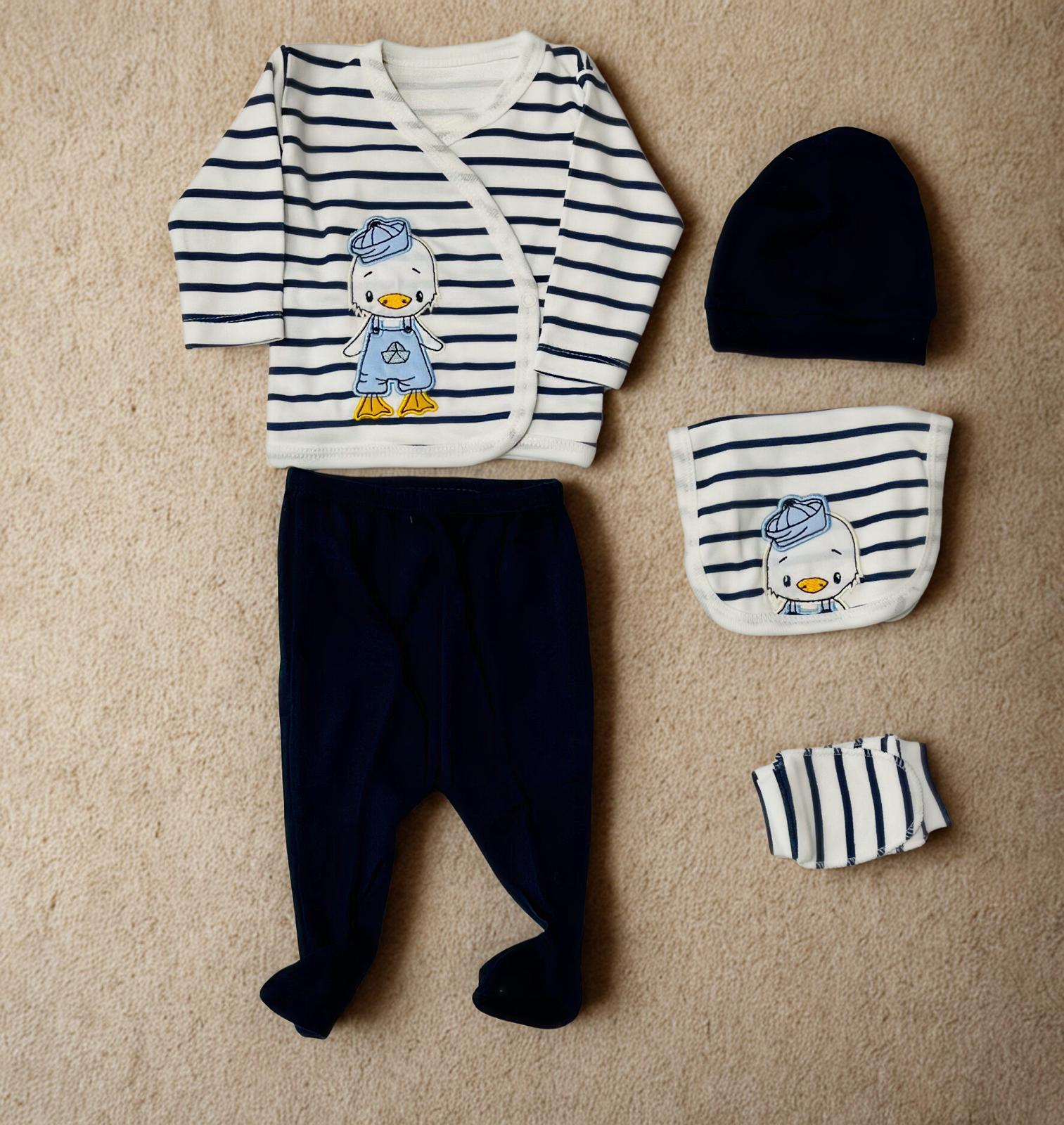 BABY ZUHU 5 PARÇA HASTANE ÇIKIŞ SETİ