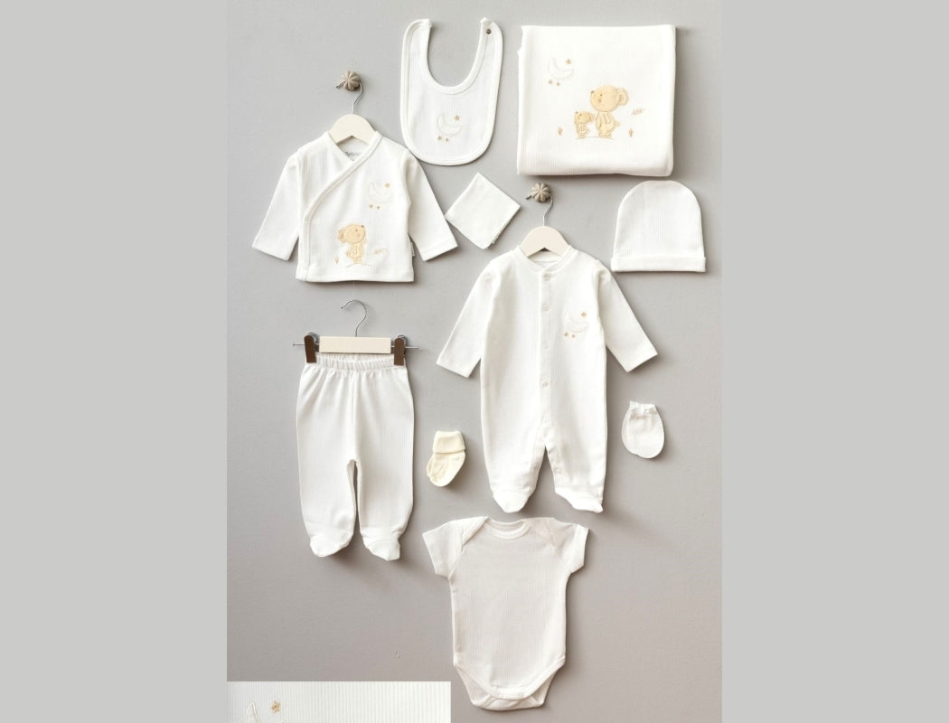 Öykü Bebe – 10 Parça Premium Hastane Çıkış Seti