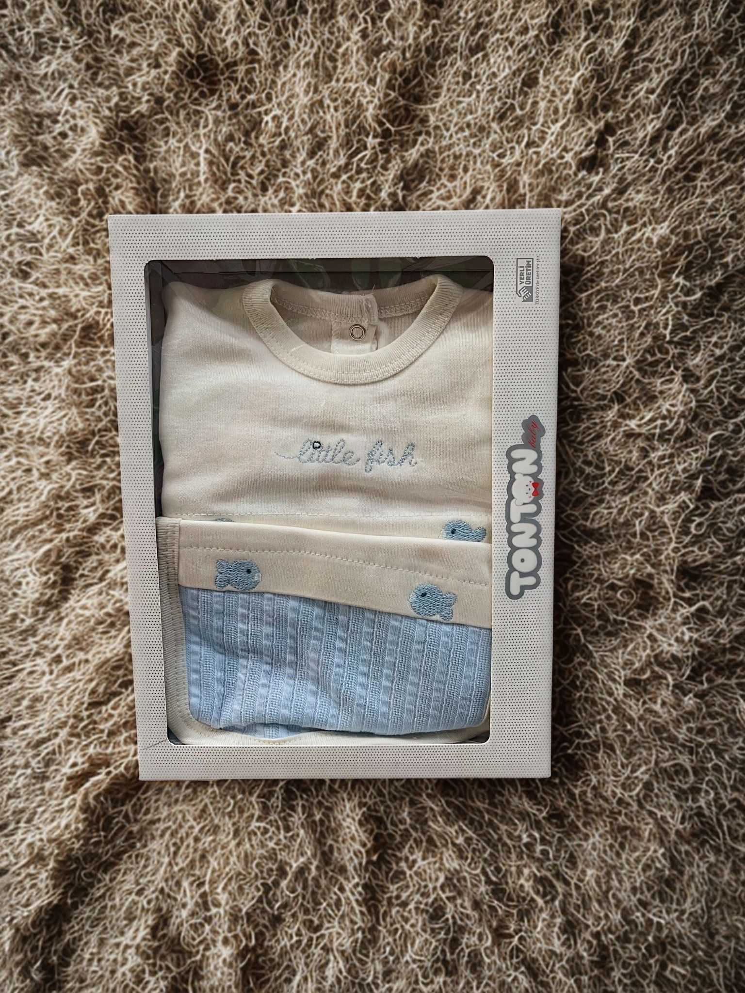 TONTON 5 PARÇA  Yenidoğan Hastane Çıkış Seti