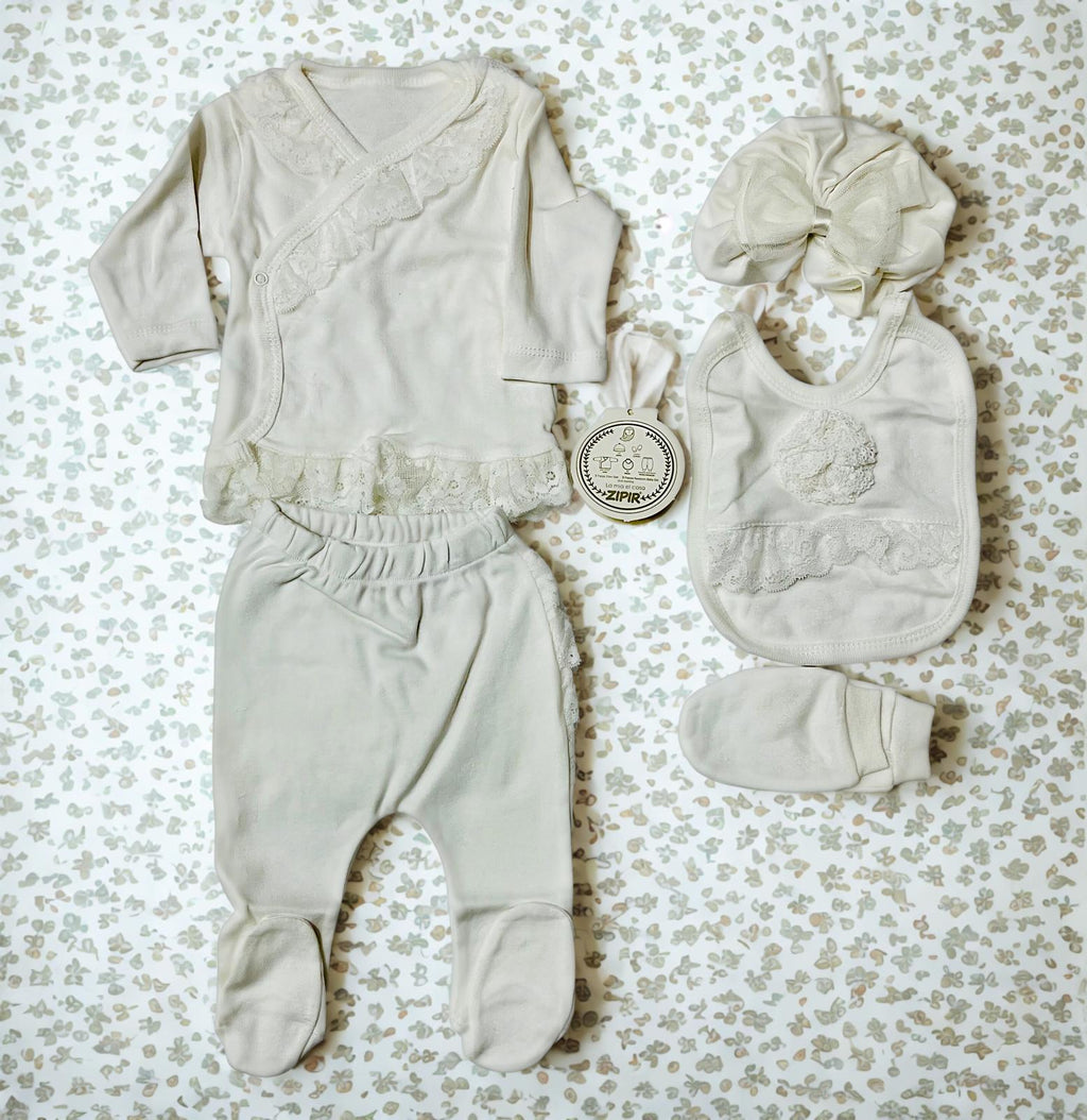 ZIPIR KIZ  5 Parça Hastane Çıkış Seti