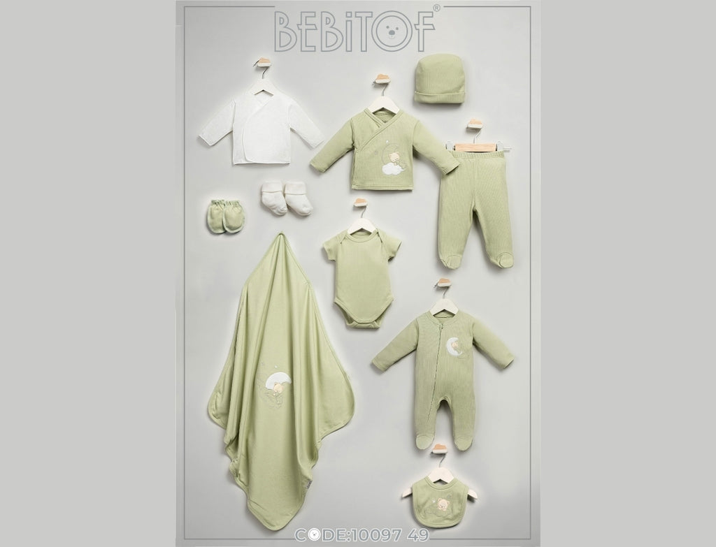 Öykü Bebe – 10 Parça Premium Hastane Çıkış Seti