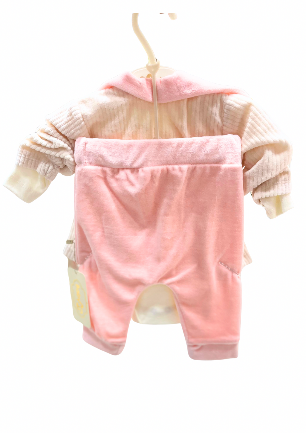 🍼 BabyJim Exclusive 3’lü Bebek Takımı – Bisiklet Nakışlı