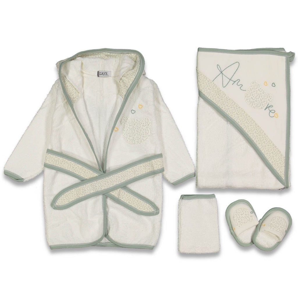 ERKEK 1/12 AY AMORE KALPLİ BORNOZ SET