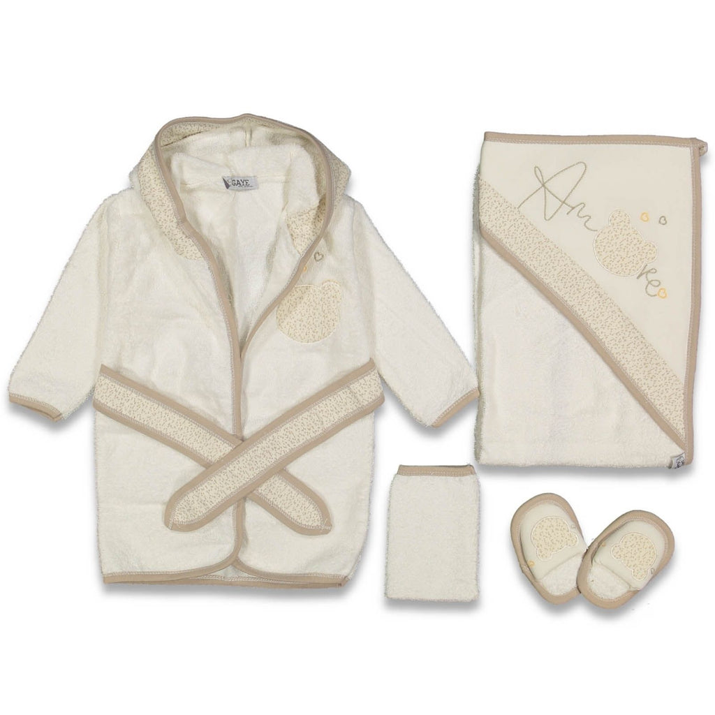 ERKEK 1/12 AY AMORE KALPLİ BORNOZ SET