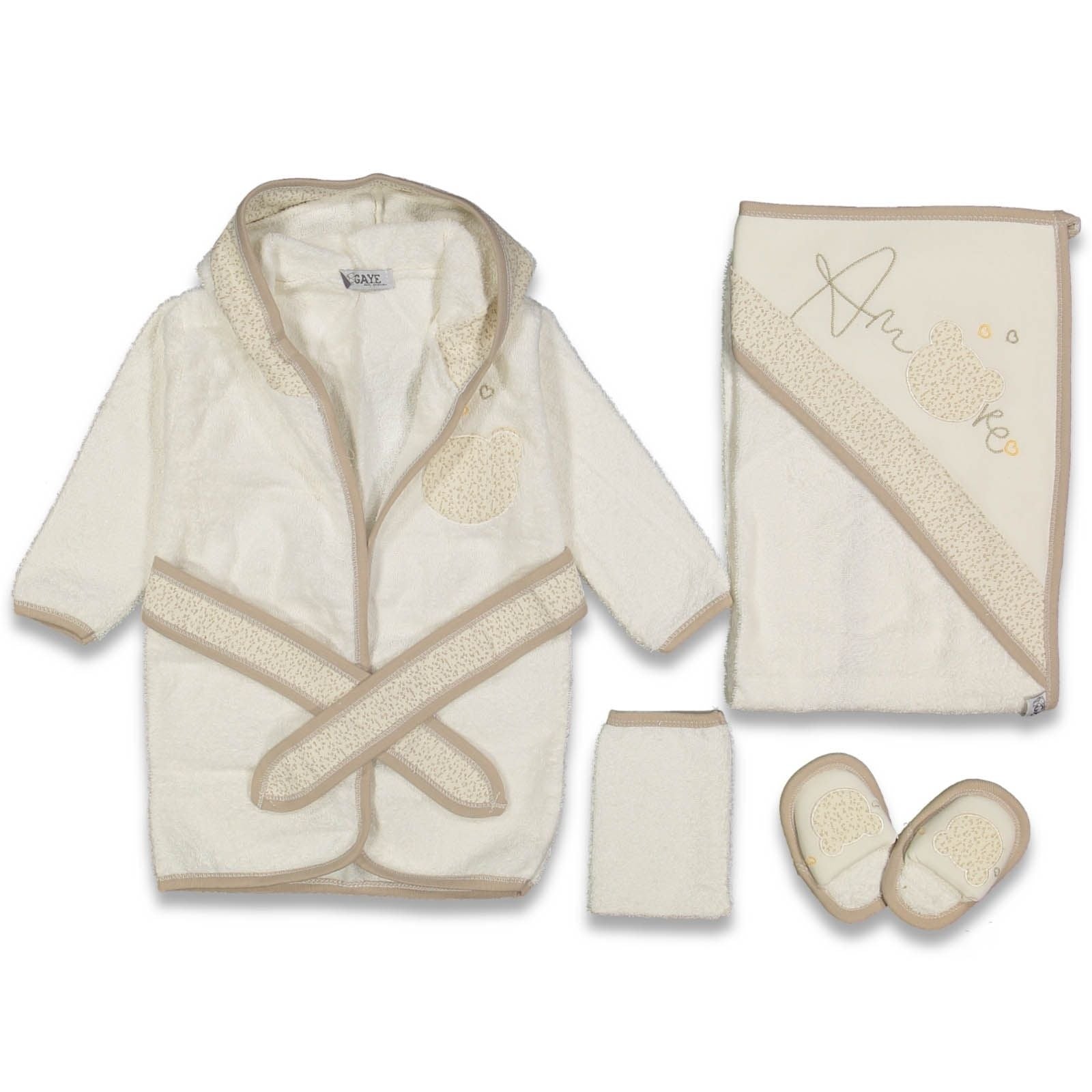 ERKEK 1/12 AY AMORE KALPLİ BORNOZ SET