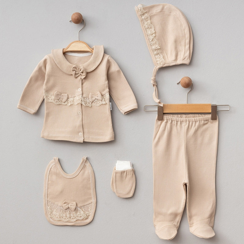 ZIBIN 1-3 AY 607 KIZ FRANSIZ DANTEL 5 PRÇ