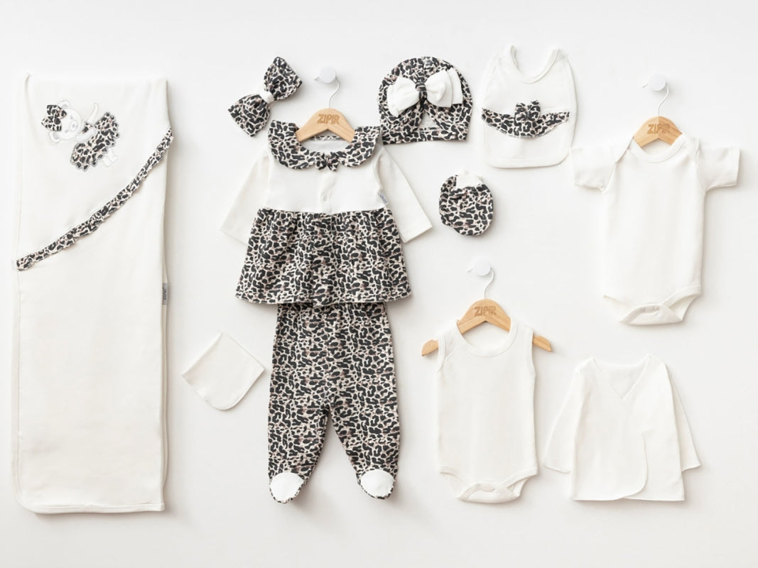 Öykü Bebe – 10 Parça Premium Hastane Çıkış Seti