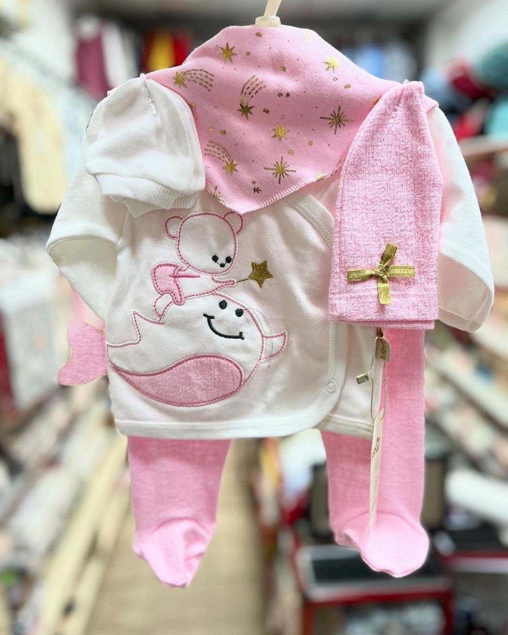 BABYİM KIZ BEBEK KIYAFET  5 Lİ SET