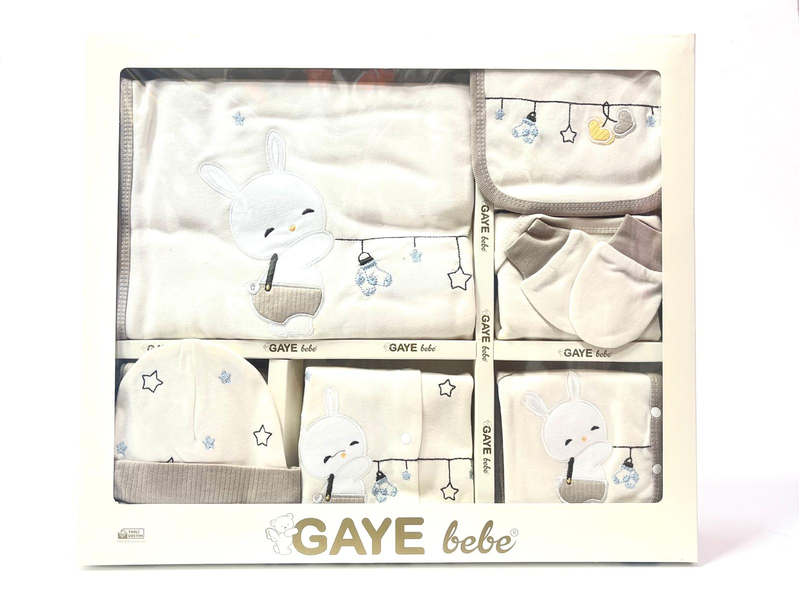 GAYE BEBE ERKEK 10 PARÇA HASTANE ÇIKIŞ SETİ