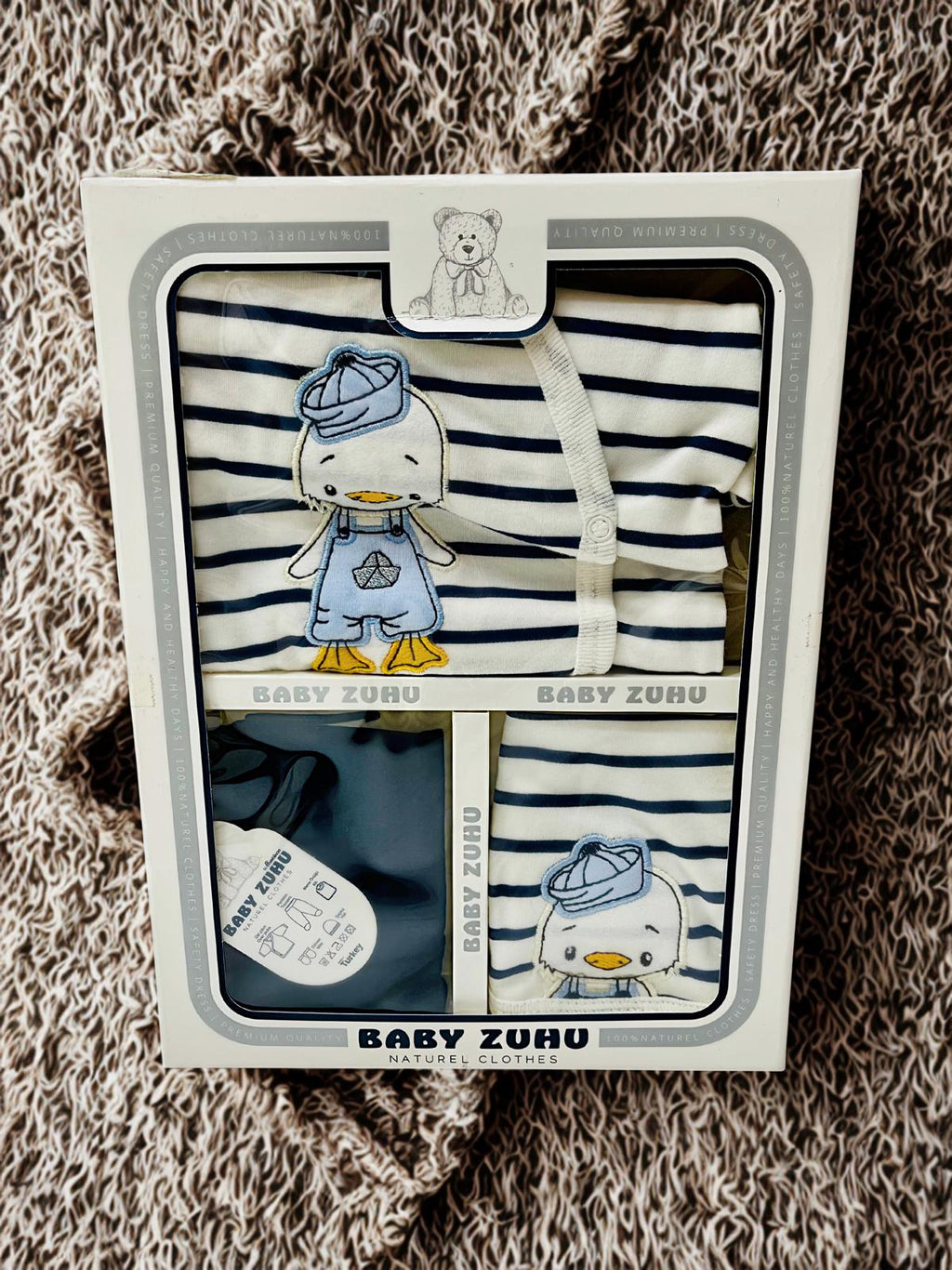 BABY ZUHU 5 PARÇA HASTANE ÇIKIŞ SETİ