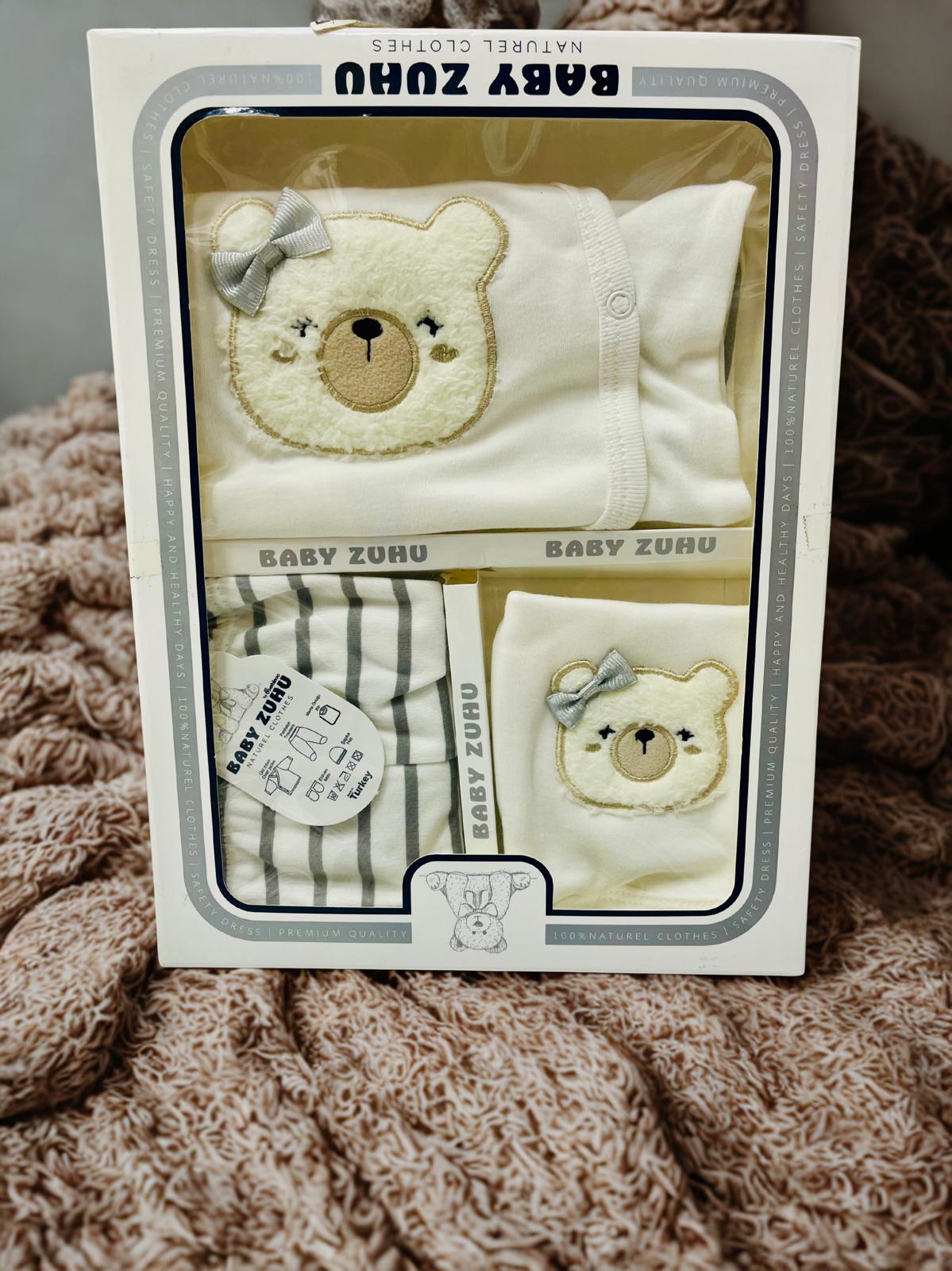 BABY ZUHU 5 PARÇA HASTANE ÇIKIŞ SETİ