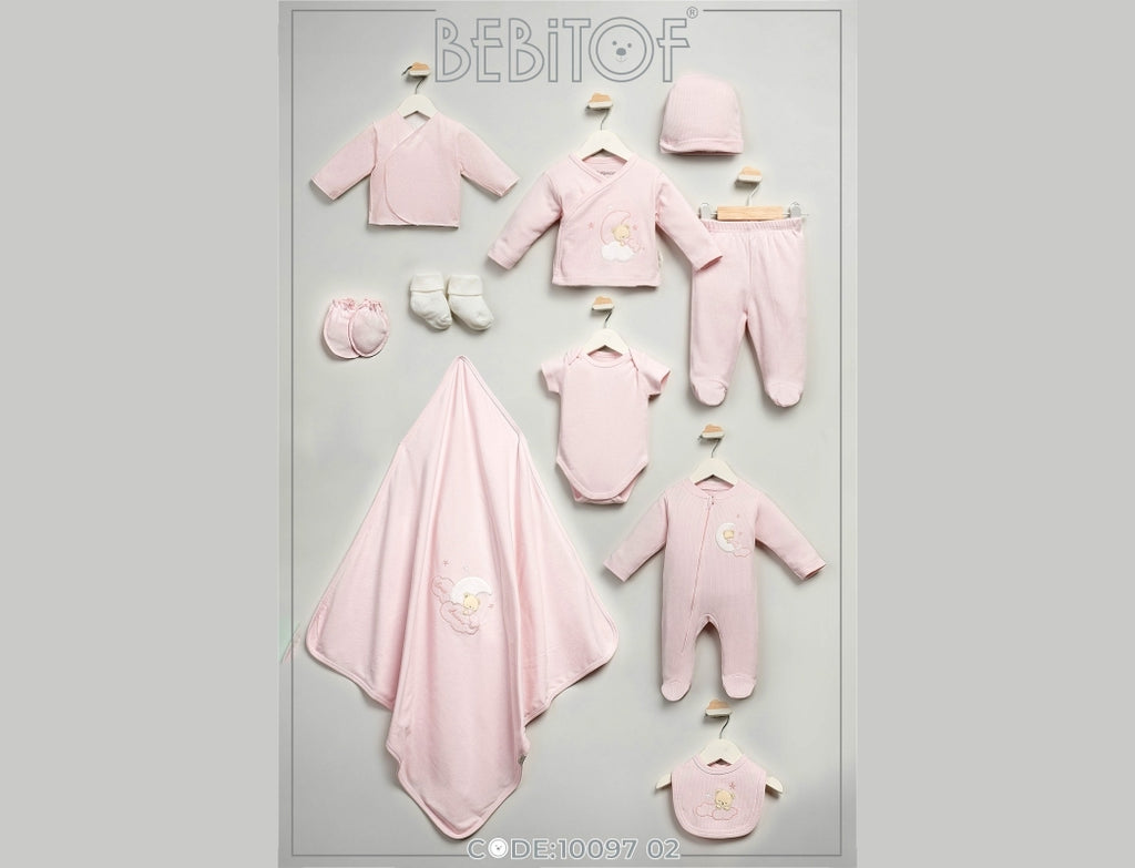 Öykü Bebe – 10 Parça Premium Hastane Çıkış Seti