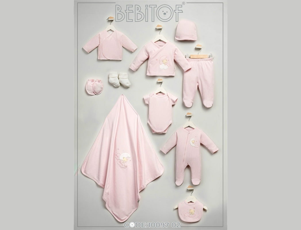 Öykü Bebe – 10 Parça Premium Hastane Çıkış Seti