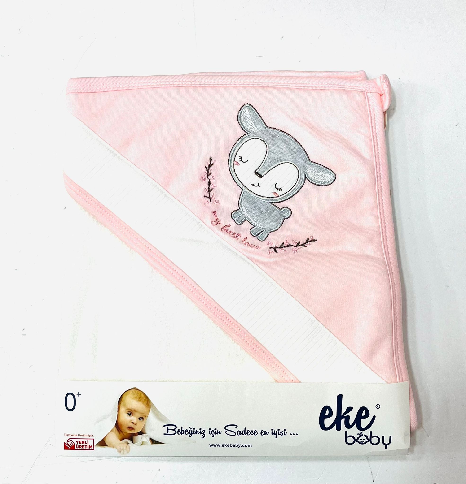 Eke Baby Kapüşonlu Bebek Havlusu
