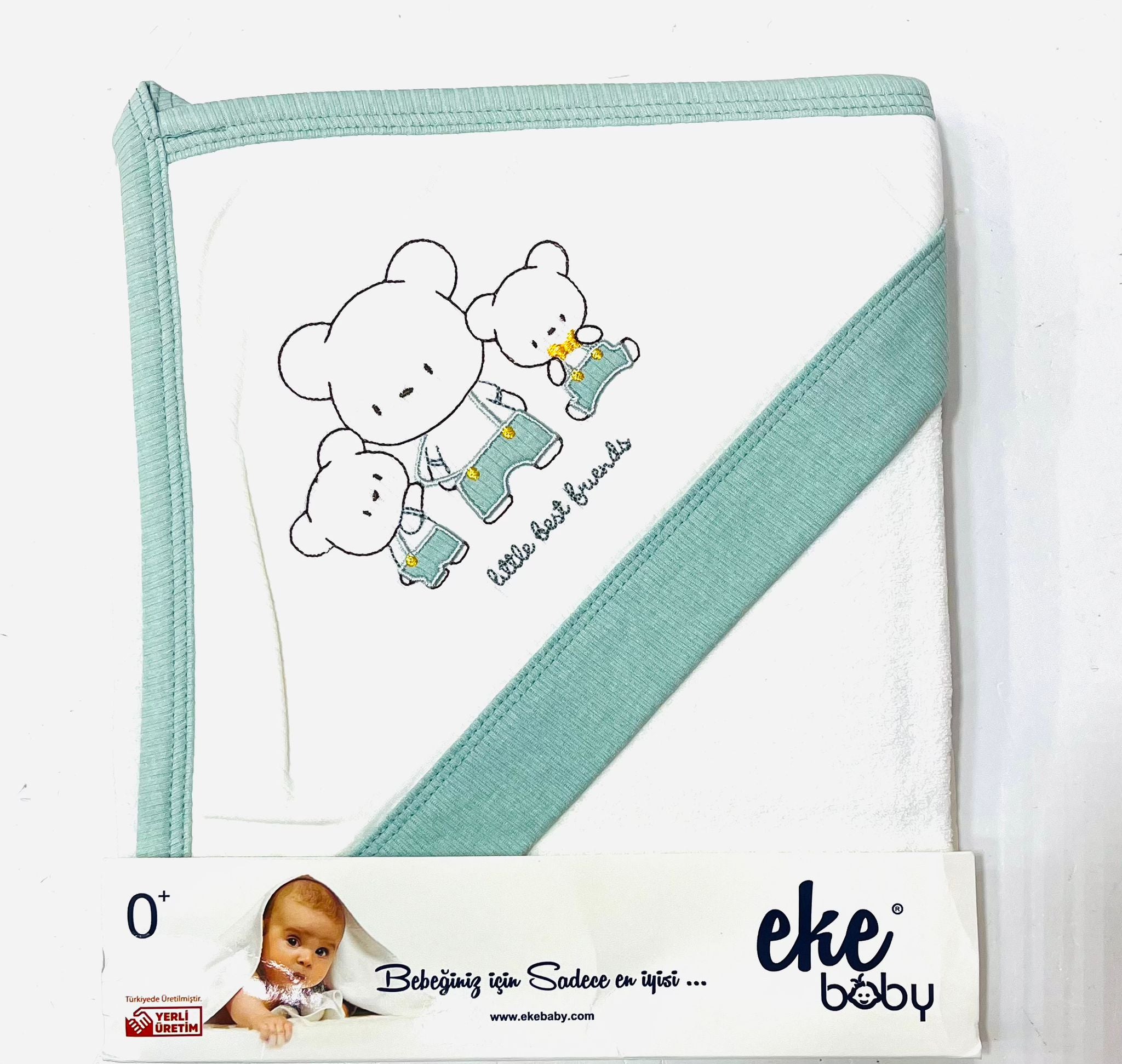 Eke Baby Kapüşonlu Bebek Havlusu&nbsp;