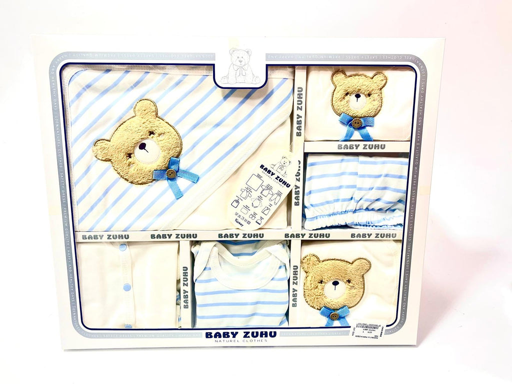 BABY ZUHU ERKEK HASTANE ÇIKIŞ SETİ 10 PARÇA