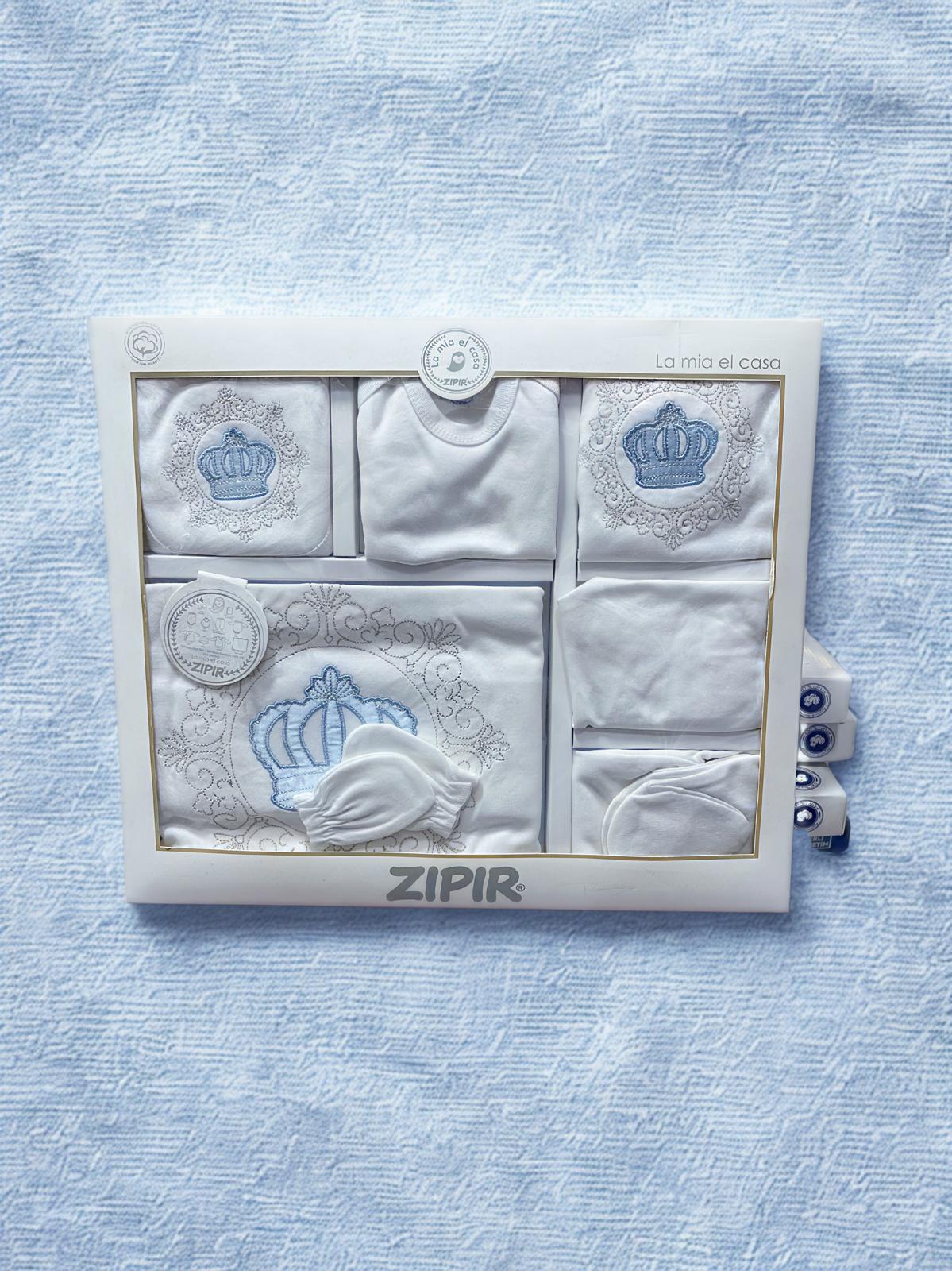 ZIPIR ERKEK HASTANE ÇIKIŞ SETİ  10 PARÇA