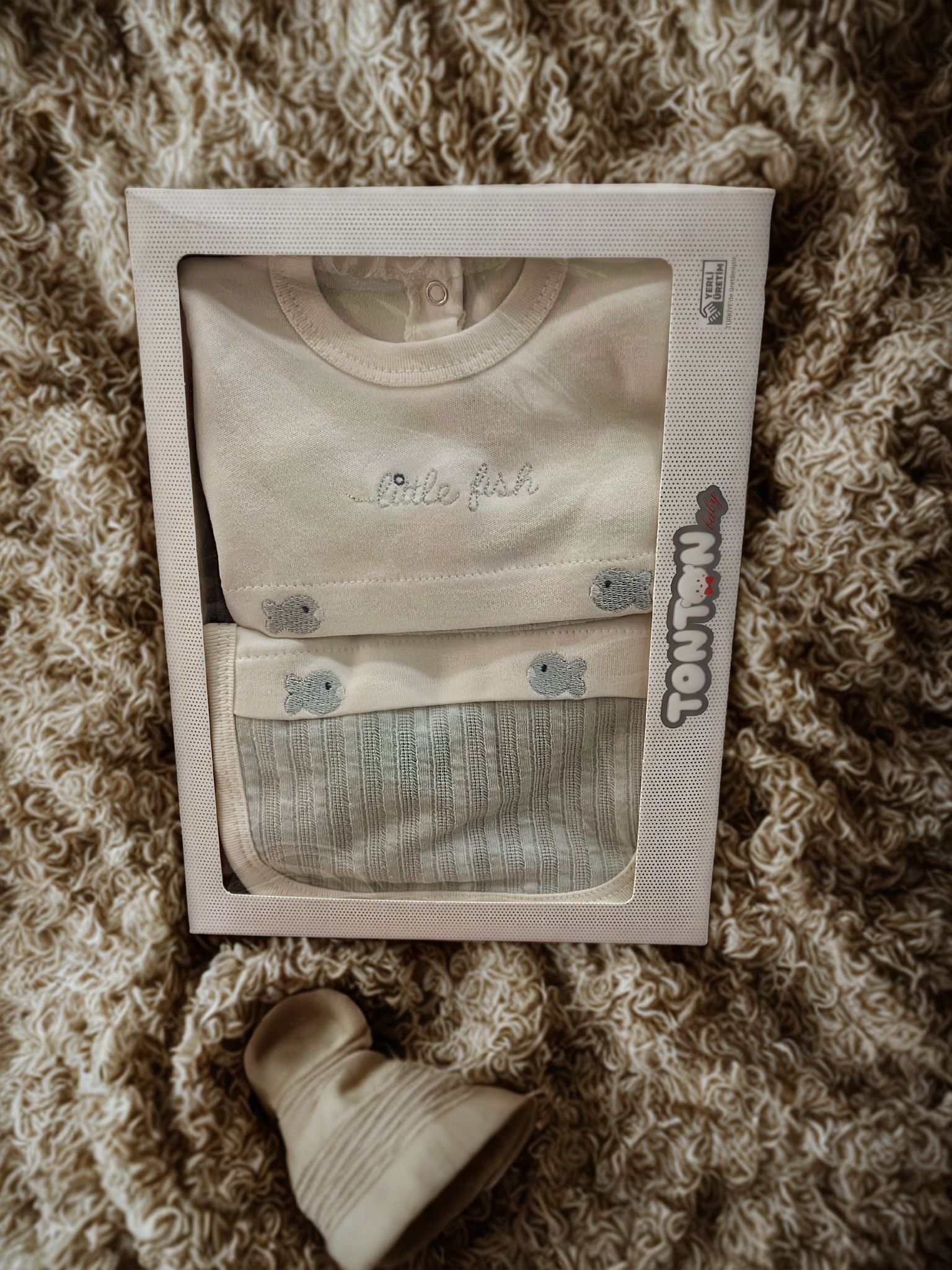 TONTON ERKEK Yenidoğan Hastane Çıkış Seti