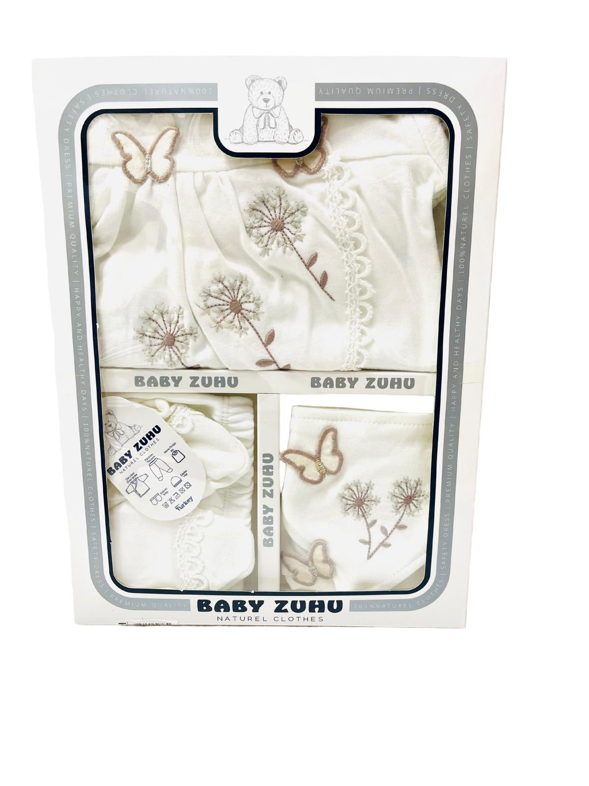 BABY ZUHU 5 PARÇA KIZ HASTANE ÇIKIŞI