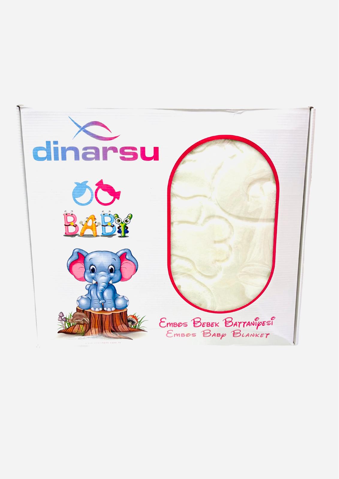 DİNARSU BEYAZ VİZON BATTANİYE